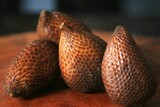 fresh and delicious salak fruit 