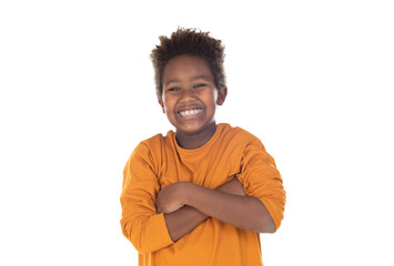 Wall Mural - Funny kid with afro hair