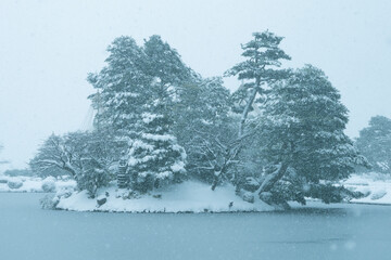 Poster - Great snow day in Kanazawa, 2021.