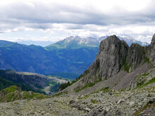 Scenico Panorama Sulle Dolomiti In Estate