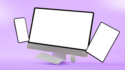 Responsive floating responsive design