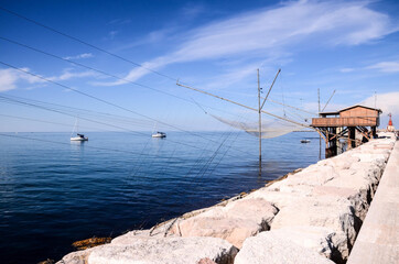 Sticker - Mesmerizing shot of a beautiful port on a sunny day