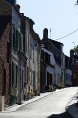 Wall Mural - street in the city St Valery in France 