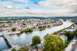 View of the city of Namur in Belgium