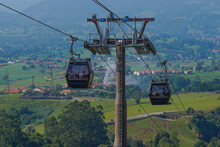View Of Cable Cars On The Zoo