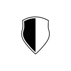 Poster - Shield, guard icon isolated on white background