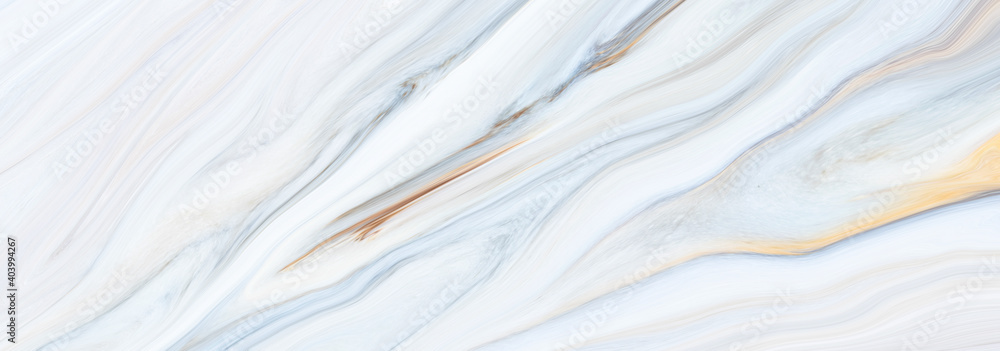 Marble rock texture blue ink pattern liquid swirl paint white dark that is Illustration background for do ceramic counter tile silver gray that is abstract waves skin wall luxurious art ideas concept. - obrazy, fototapety, plakaty 