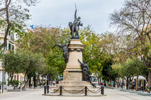 Statue In Ibiza City Centre