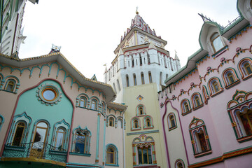 MOSCOW, RUSSIA - September 20, 2020: Izmaylovo (Izmailovsky) Kremlin