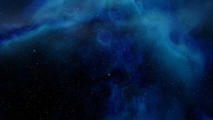 nebula gas cloud in deep outer space, science fiction illustrarion, colorful space background with s