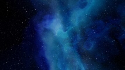 nebula gas cloud in deep outer space, science fiction illustrarion, colorful space background with s