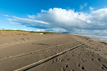 Poster - Mare di Maremma in inverno