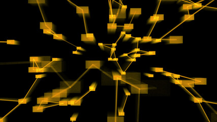 Wall Mural - Technology Abstract Geometric Background