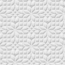 Classic Ceiling Seamless Pattern Texture