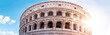 Kolosseum Panorama in Rom, Italien