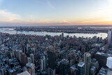Fototapeta  - Stunning city view of New York city