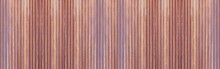 Panorama Of Rusty Old Galvanized Fence Texture And Seamless Background