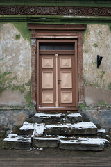 Wall Mural - Entrance to the home.