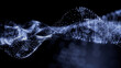 © RocknRoller Studios - Big Data Vizualisation concept. Information represented as a High Tech Futuristic Particle Network. Abstract background. 3D render