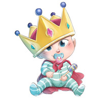 Baby With Crown
