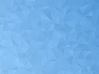 Wall Mural - Blue low poly background