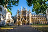 Fototapeta Londyn - Westminster Abbey in london, england, uk