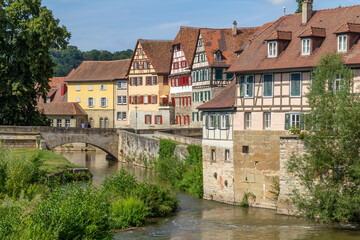 Poster - Schwaebisch Hall in Southern Germany