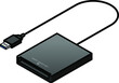 A USB smartcard reader.
