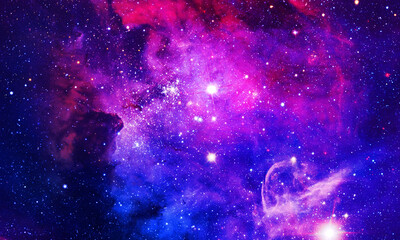 Wall Mural - bubbling solar flares - elements of this image furnished by nasa