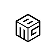 MGB Letter Logo Design With White Background In Illustrator, Cube Logo, Vector Logo, Modern Alphabet Font Overlap Style. Calligraphy Designs For Logo, Poster, Invitation, Etc.
