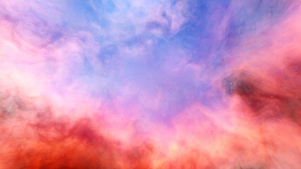 Canvas Print - abstract background, abstract space background, abstract gas, nebula, unusual bright nebula, space background, space gas, space fantasy 3D render
