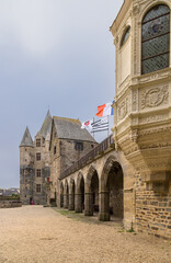 Wall Mural - Vitre, France. Gallery inside the castle