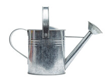 Close-up Of Watering Can Against White Background