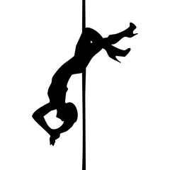 Wall Mural - Pole dance