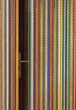 © Scopio - White blue and brown striped textile
