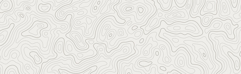 Wall Mural - topographic map patterns, topography line map. vintage outdoors style