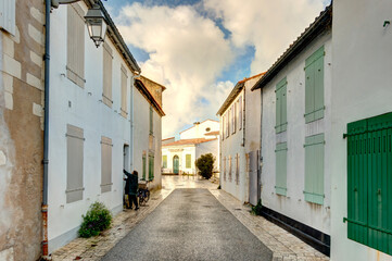 Ars en Ré, France, HDR Image