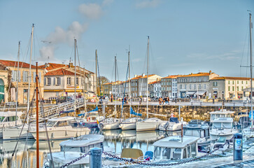 Wall Mural - Saint Martin de Ré, France, HDR Image