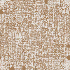 Wall Mural - vector image of abstraction in the style of old blurry manuscript graphics can be used as wallpaper 