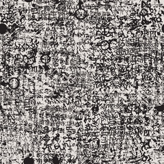 Wall Mural - vector image of abstraction in the style of old blurry manuscript graphics can be used as wallpaper 