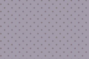 Wall Mural - Seamless background of grey and pink polka dots on grey