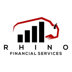 Wall Mural - animal financial services logo vector