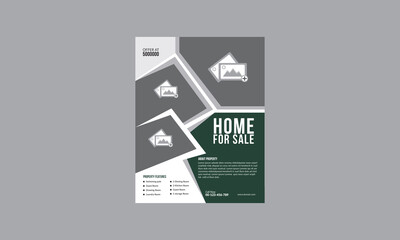 Wall Mural - Real Estate Flyer Template Fully Editable Design Very unique 