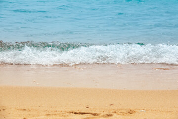 wave by the sea or lake