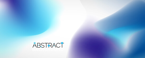 fluid color gradient abstract background, trendy colorful wallpaper. vector illustration for placard