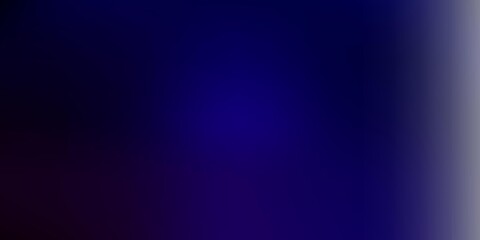 Dark blue, red vector blurred background.