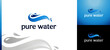 READY TO USE: logo environment, services, filters, laundry, business, water. Professional, unique and modern sign, illustration.