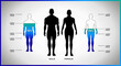 Gender symbols - male, female & bigender + icons. Marketing & infographic vector elements