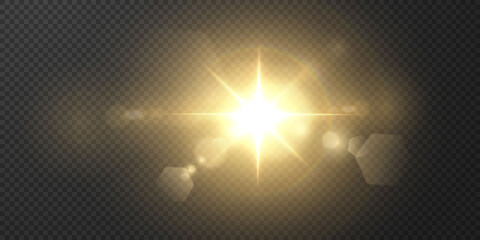 abstract transparent sunlight special lens flare light effect.vector blur in motion glow glare. ligh