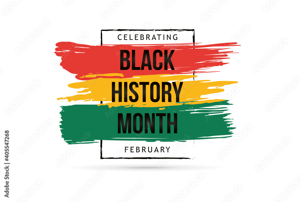Black history month celebrate. vector illustration design graphic Black history month - obrazy, fototapety, plakaty 